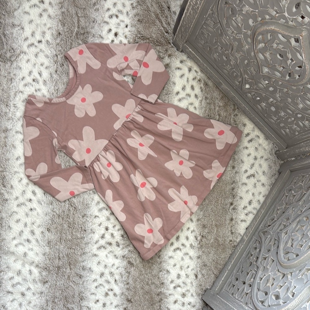 Baby GAP pastel floral long sleeve dress girls 4T garden party girlhoodcore